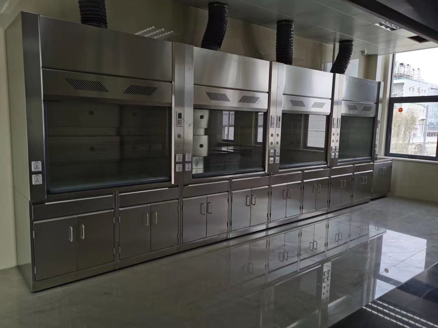 枣庄市全钢通风柜不锈钢实验台 - 价格